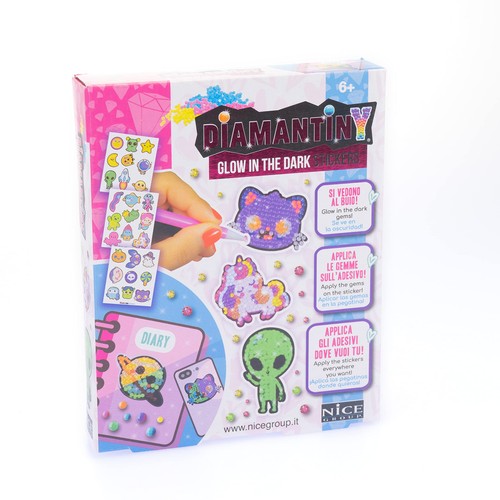 Diamantiny deco stickers fluo - diamantiny,