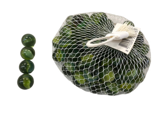 Packs glass marbles to - 50,