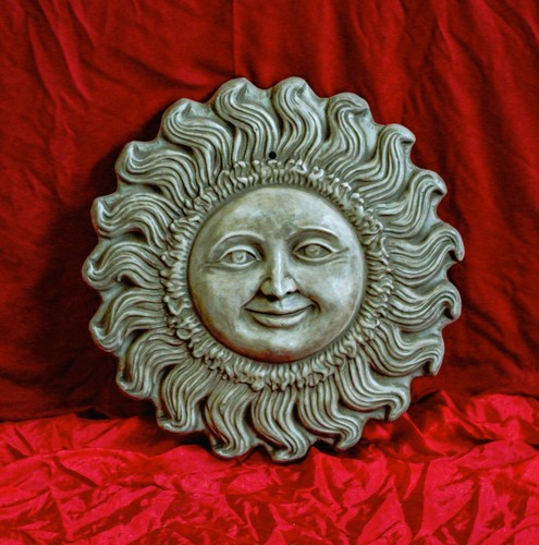 Scultura sole decorazione - scultura, da